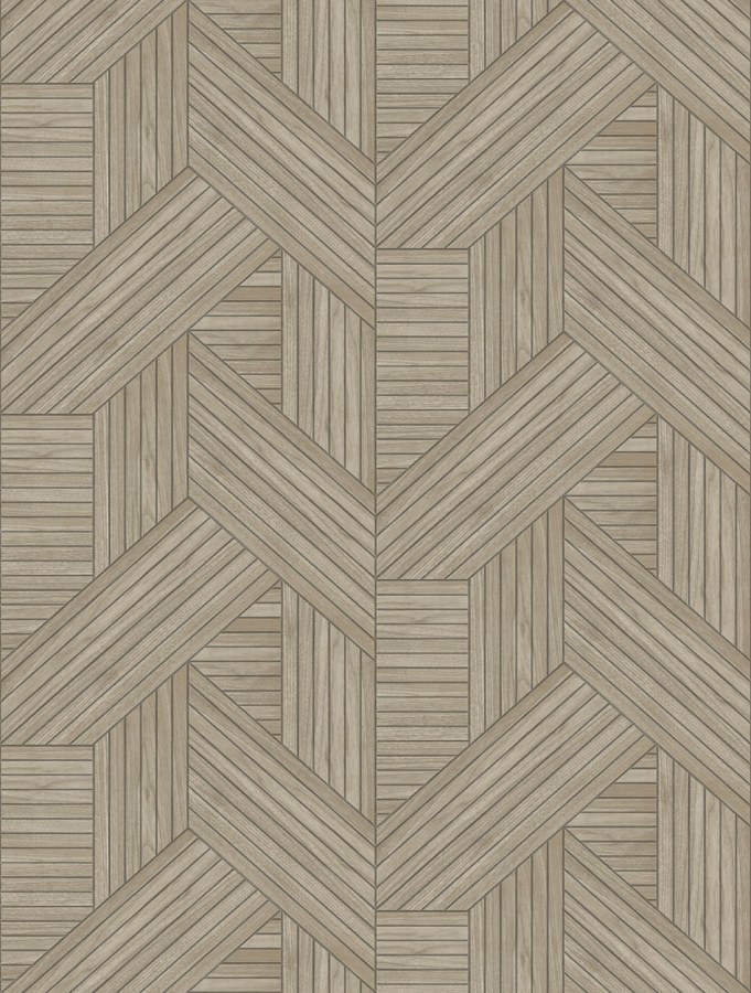 Vliesová obrazová tapeta na zeď, béžová, imitace dřeva, lamel, FW4036-1, Feature Walls, Decoprint