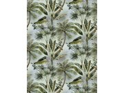 Tapety Yara Tapety dle materiálu Vliesové tapety - Vliesová obrazová tapeta na zeď, šedo-zelená, palmy, FW4030-1, Feature Walls, Decoprint Vliesová obrazová tapeta na zeď, šedo-zelená, palmy, FW4030-1, Feature Walls, Decoprint