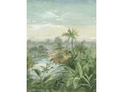Vliesová obrazová tapeta na zeď, zelená, palmy, FW4028-3, Feature Walls, Decoprint