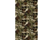Vliesová obrazová tapeta na zeď, černá, ptáci, listy, FW4061-1, Feature Walls, Decoprint