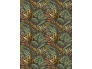 Vliesová obrazová tapeta na zeď, zeleno-hnědá, listy, FW4059-2, Feature Walls, Decoprint