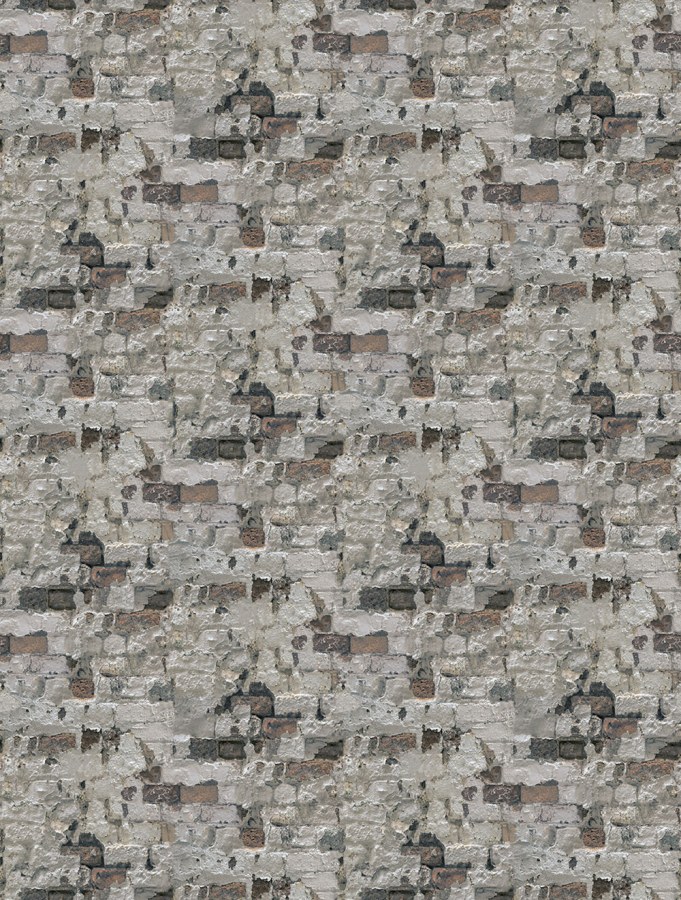 Vliesová obrazová tapeta na zeď, šedá, cihly, FW4056-2, Feature Walls, Decoprint - Vliesové tapety