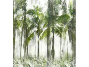 Vliesová obrazová tapeta na zeď, zelená, palmy, FW4054-1, Feature Walls, Decoprint