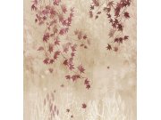 Vliesová obrazová tapeta na zeď, béžová, větvičky, listy, FW4026-1, Feature Walls, Decoprint