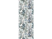 Vliesová obrazová tapeta na zeď, modrá, květiny, FW4025-4, Feature Walls, Decoprint