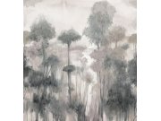 Vliesová obrazová tapeta na zeď, šedo-béžové, les, stromy, FW4024-4, Feature Walls, Decoprint