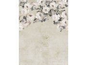 Vliesová obrazová tapeta na zeď, béžová, květiny, FW4023-1, Feature Walls, Decoprint