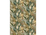 Vliesová obrazová tapeta na zeď, zelená, listy, FW4016-4, Feature Walls, Decoprint