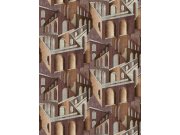 Grafická vliesová obrazová tapeta na zeď, vínová, FW4013-9, Feature Walls, Decoprint