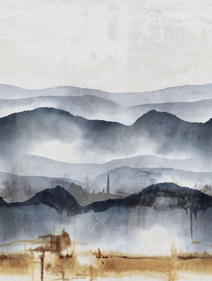 Tapety Yara - Tapety dle materiálu - Vliesové tapety - Vliesová obrazová tapeta na zeď, šedo-modrá, horizont, FW4001-1, Feature Walls, Decoprint Vliesová obrazová tapeta na zeď, šedo-modrá, horizont, FW4001-1, Feature Walls, Decoprint - Vliesové tapety