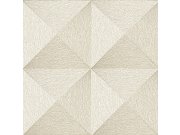 Geometrická vliesová tapeta na zeď, krémovo-béžová, SA524101, Santa Fe, Design ID