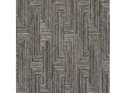 Geometrická vliesová tapeta na zeď, černo-šedá, SA524017, Santa Fe, Design ID