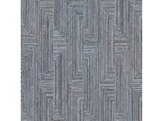 Geometrická vliesová tapeta na zeď, modro-šedá, SA524016, Santa Fe, Design ID