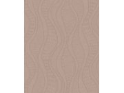 Geometrická vliesová tapeta na zeď, hnědá, 340354, Sensory Eijffinger