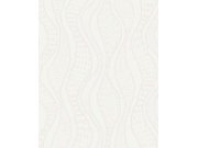 Geometrická vliesová tapeta na zeď, bílá, 340351, Sensory Eijffinger