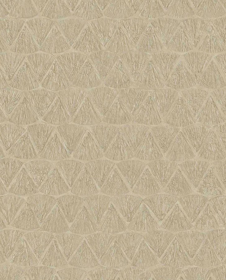 Geometrická vliesová tapeta na zeď, zlato-hnědá, 340344, Sensory Eijffinger - Vliesové tapety