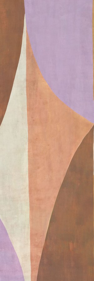 Geometrická vliesová obrazová tapeta na zeď, hnědo-fialová, DGAMA3043-300, Amani, Masureel - Vliesové tapety