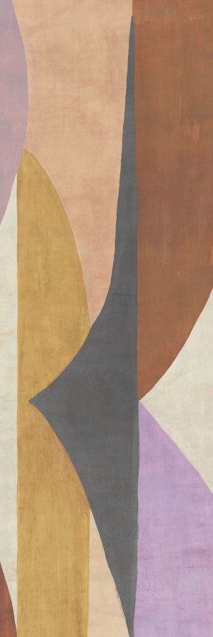 Geometrická vliesová obrazová tapeta na zeď, hnědo-fialová, DGAMA3042-300, Amani, Masureel - Vliesové tapety