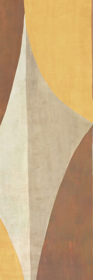 Geometrická vliesová obrazová tapeta na zeď, hnědá, DGAMA3013-260, Amani, Masureel - Vliesové tapety