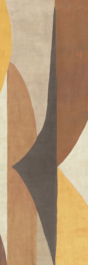 Geometrická vliesová obrazová tapeta na zeď, hnědá, DGAMA3012-260, Amani, Masureel - Vliesové tapety