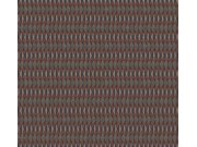 Geometrická vliesová tapeta na zeď, hnědo-modrá, etno, AMA205, Amani, Masureel