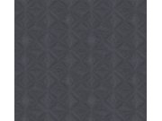 Geometrická vliesová tapeta na zeď, černá, etno, AMA105, Amani, Masureel