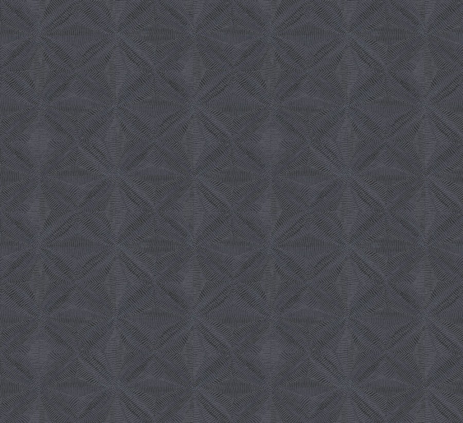 Geometrická vliesová tapeta na zeď, černá, etno, AMA105, Amani, Masureel - Vliesové tapety