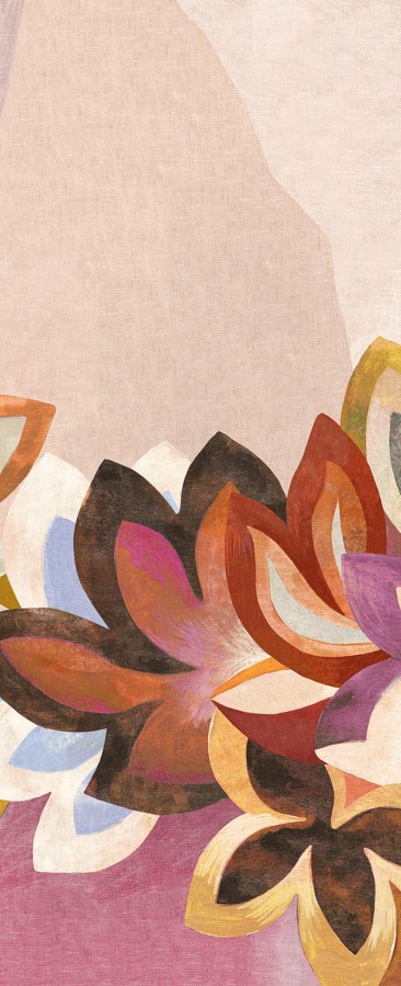 Vliesová obrazová tapeta na zeď, květiny, DGRHA2022-300, Rhapsody, Masureel - Vliesové tapety