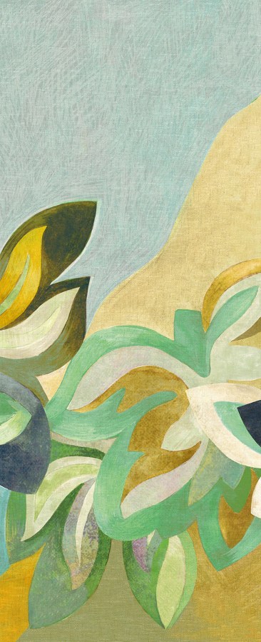 Tapety Yara - Tapety dle materiálu - Vliesové tapety - Vliesová obrazová tapeta na zeď, zelená, květiny, DGRHA2011-260, Rhapsody, Masureel Vliesová obrazová tapeta na zeď, zelená, květiny, DGRHA2011-260, Rhapsody, Masureel - Vliesové tapety