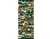 Vliesová obrazová tapeta na zeď, zelená, vlnky, DGRHA1043-260, Rhapsody, Masureel