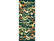 Vliesová obrazová tapeta na zeď, zelená, vlnky, DGRHA1041-260, Rhapsody, Masureel