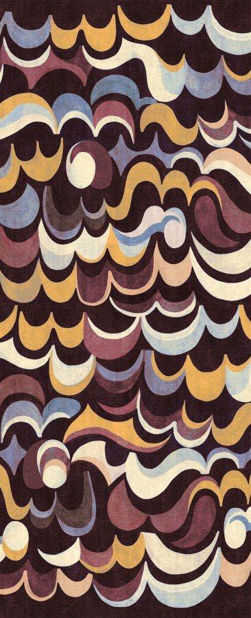 Vliesová obrazová tapeta na zeď, vlnky, DGRHA1032-260, Rhapsody, Masureel - Vliesové tapety