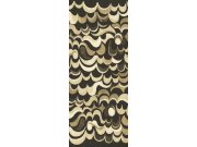 Vliesová obrazová tapeta na zeď, hnědá, vlnky, DGRHA1023-260, Rhapsody, Masureel Tapety Yara - Masureel