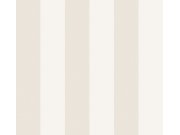 Vliesová tapeta na zeď, bílá, pruhy, RHA401, Rhapsody, Masureel Tapety Yara - Masureel