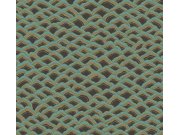 Vliesová tapeta na zeď, černo-zelená, krajina, RHA303, Rhapsody, Masureel