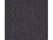 Vliesová tapeta na zeď, modro-černá, dřevěné obložení, RHA202, Rhapsody, Masureel