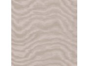 Vliesová tapeta na zeď, hnědá, imitace látky, 42234, Aura, Cristiana Masi by Parato