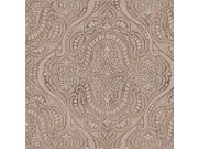 Luxusní vliesová tapeta na zeď, hnědá, zámecká, 42214, Aura, Cristiana Masi by Parato