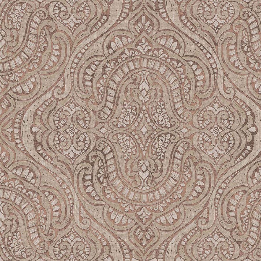 Luxusní vliesová tapeta na zeď, hnědá, zámecká, 42214, Aura, Cristiana Masi by Parato - Vliesové tapety