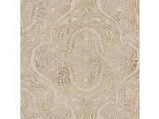 Luxusní vliesová tapeta na zeď, hnědo-béžová, zámecká, 42213, Aura, Cristiana Masi by Parato