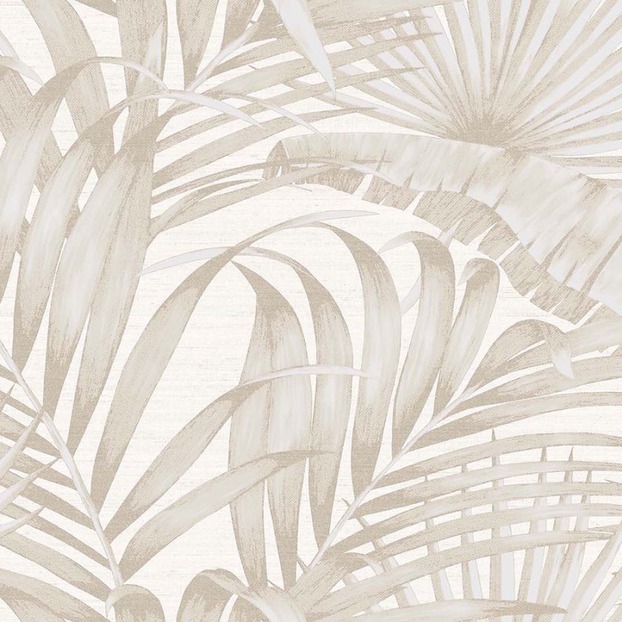 Luxusní vliesová tapeta na zeď, krémová, listy, 42201, Aura, Cristiana Masi by Parato - Vliesové tapety