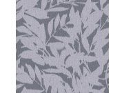 Vliesová tapeta na zeď, šedá, listy, 124146, Utopia, Graham Brown Premium