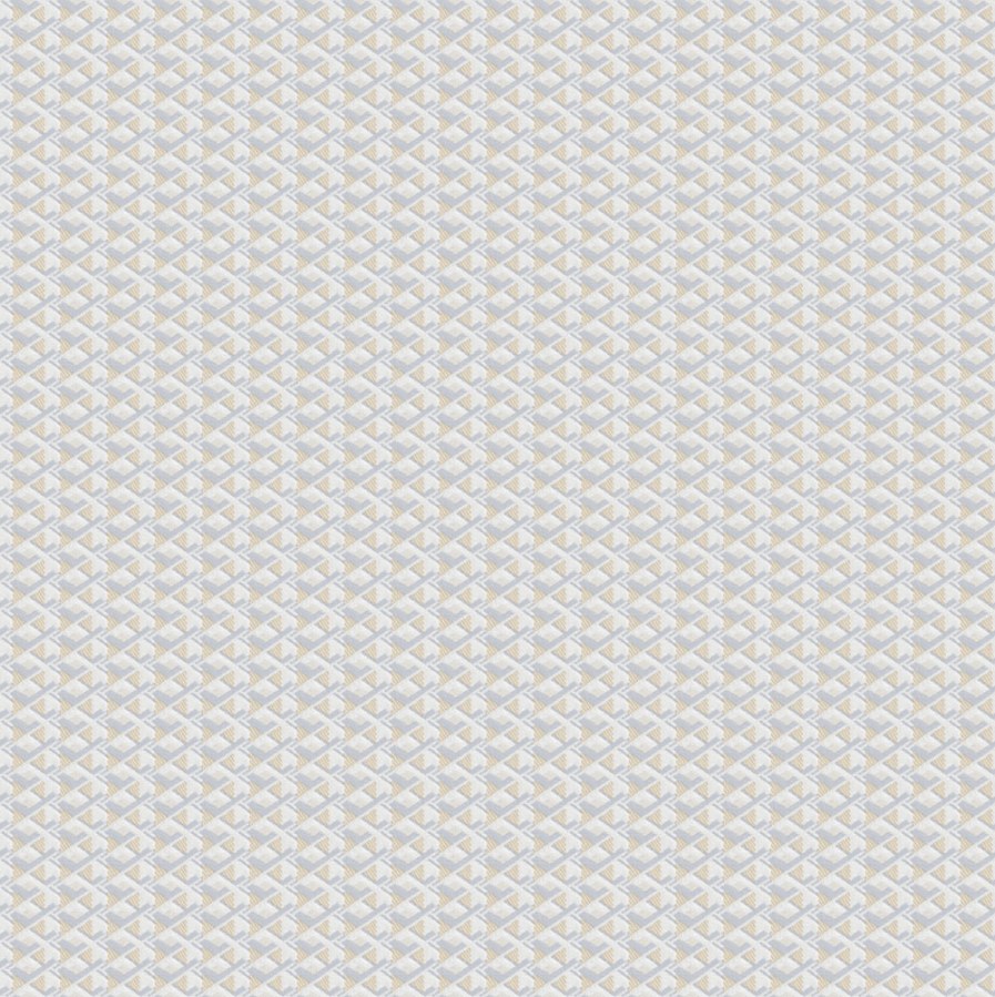 Luxusní geometrická vliesová tapeta na zeď, šedo-béžová, Z15510, Mini Trend, Zambaiti Parati - Vliesové tapety