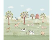 Tapety Yara Tapety dle materiálu Vliesové tapety - Dětská vliesová obrazová tapeta na zeď, Farma, 981-2, Mika, ICH Wallcoverings Dětská vliesová obrazová tapeta na zeď, Farma, 981-2, Mika, ICH Wallcoverings