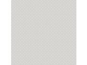 Šedá vliesová tapeta s bílými puntíky 14863, Happy, Parato