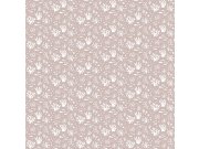 Růžová dětská vliesová tapeta na zeď, vodní rostliny a rybičky, 14854, Happy, Parato