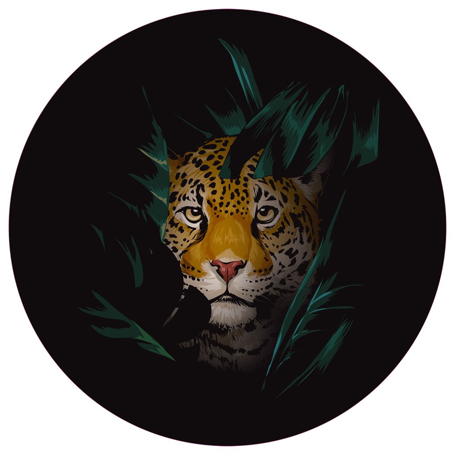 Předklížená vliesová tapeta na zeď, dekorace Leopard, PLC052, Platinum Shapes, Decoprint