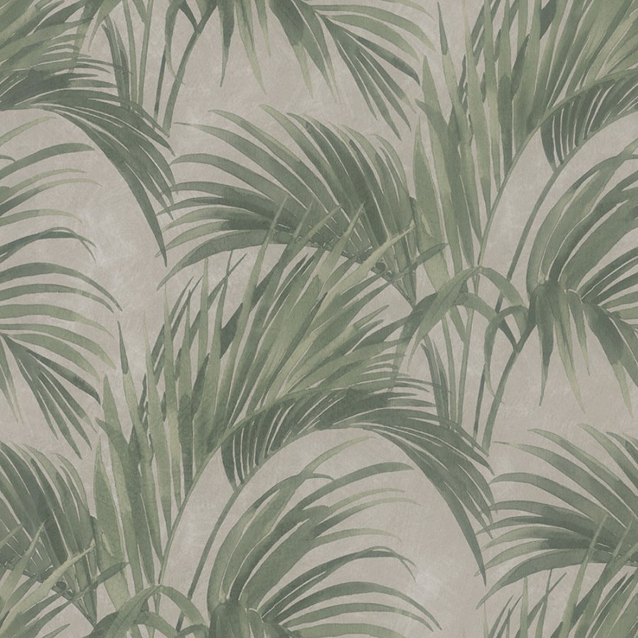 Béžová vliesová tapeta na zeď, Listy, Z66821, Satin Flowers, Zambaiti Parati - Vliesové tapety