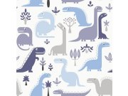 Vliesová dětská tapeta Dinosauři LL-10-02-1, Jack´N Rose 2024 , Grandeco