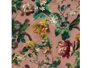 Tapety Yara Tapety dle materiálu Vliesové tapety - Luxusní vliesová tapeta na zeď Ptáci, Květiny, 307304, Museum, Eijffinger Luxusní vliesová tapeta na zeď Ptáci, Květiny, 307304, Museum, Eijffinger